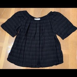 Ann Taylor Loft petite medium black top